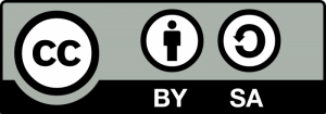 Logo creative commons licencia para compartir