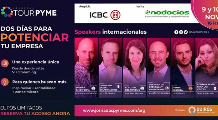 Décimo octava edición de las Jornadas Tour Pyme 2021, auspiciada por ICBC Argentina empresarios argentinos