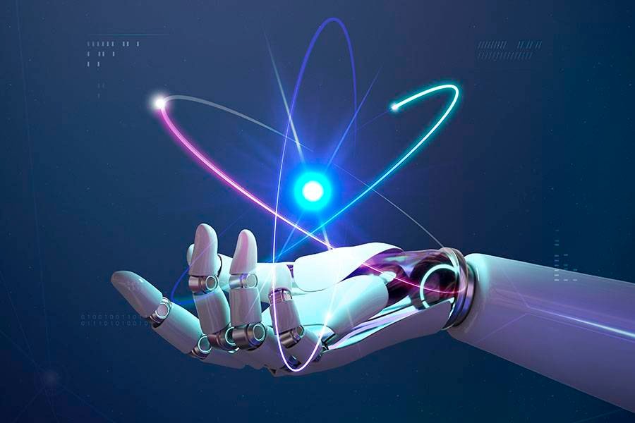 mano robot negocios inteligentes