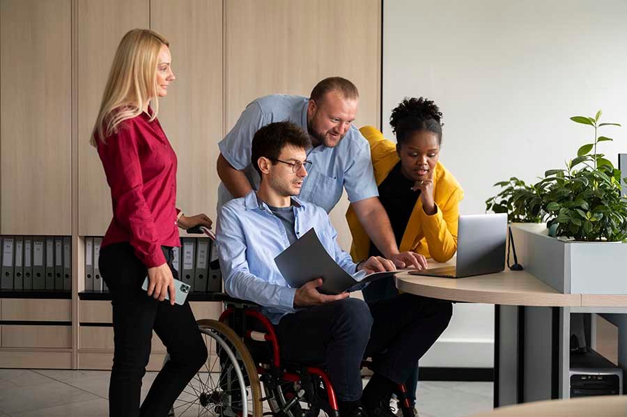 personas discapacidad estudio