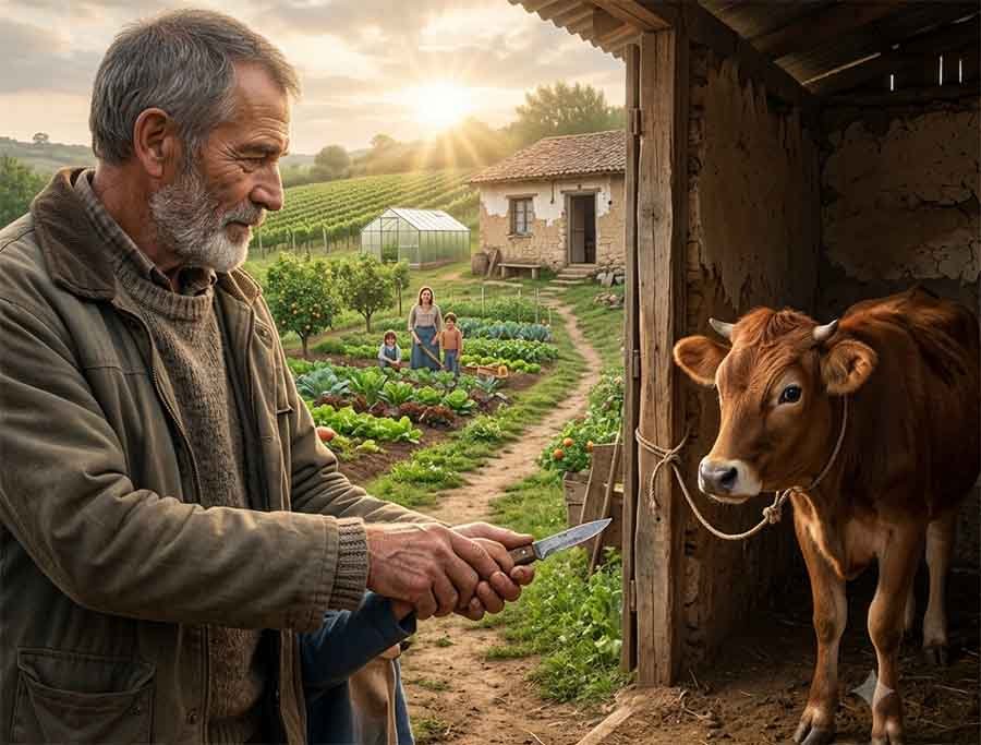 cuento con moraleja granjero campo