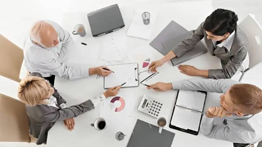 equipo de trabajo lider